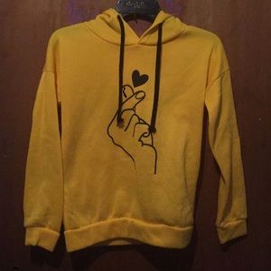 BTS Finger Heart Sweatshirt